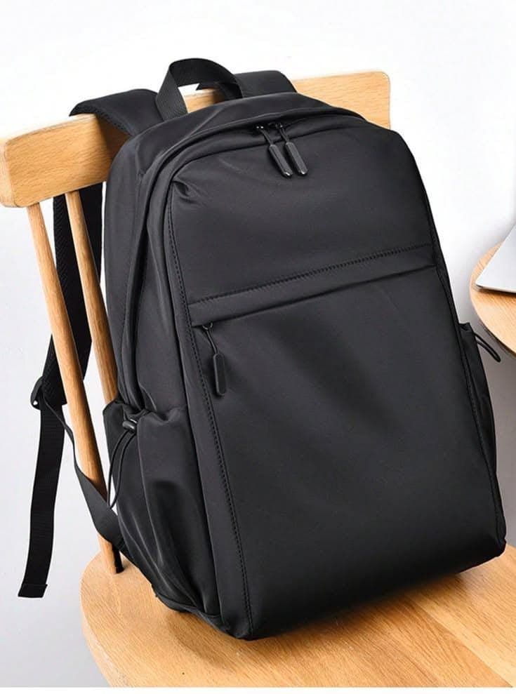 Tas Ransel Laptop Minimalis Hitam
